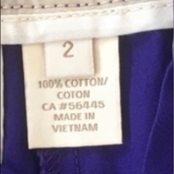 J Crew 3” inseam cobalt chino stretch shorts - Picture 7 of 10